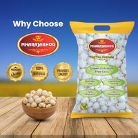 Mharajabhog Five Plus Makhana – Pack of 2 (400g) | Premium 5 Suta+ White Lotus Seeds