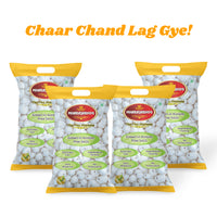 Mharajabhog Five Plus Makhana – Pack of 4 (800g) | Premium 5 Suta+ White Lotus Seeds