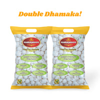 Mharajabhog Five Plus Makhana – Pack of 2 (400g) | Premium 5 Suta+ White Lotus Seeds