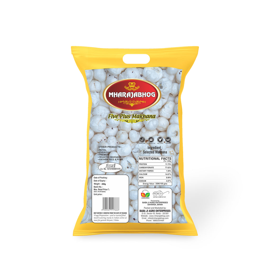 Mharajabhog Five Plus Makhana 200g