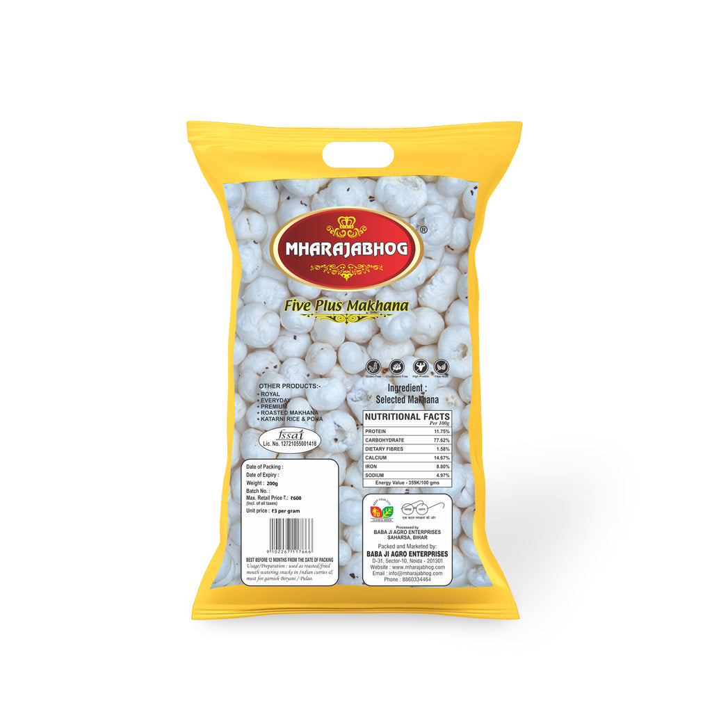 Mharajabhog Five Plus Makhana 200g