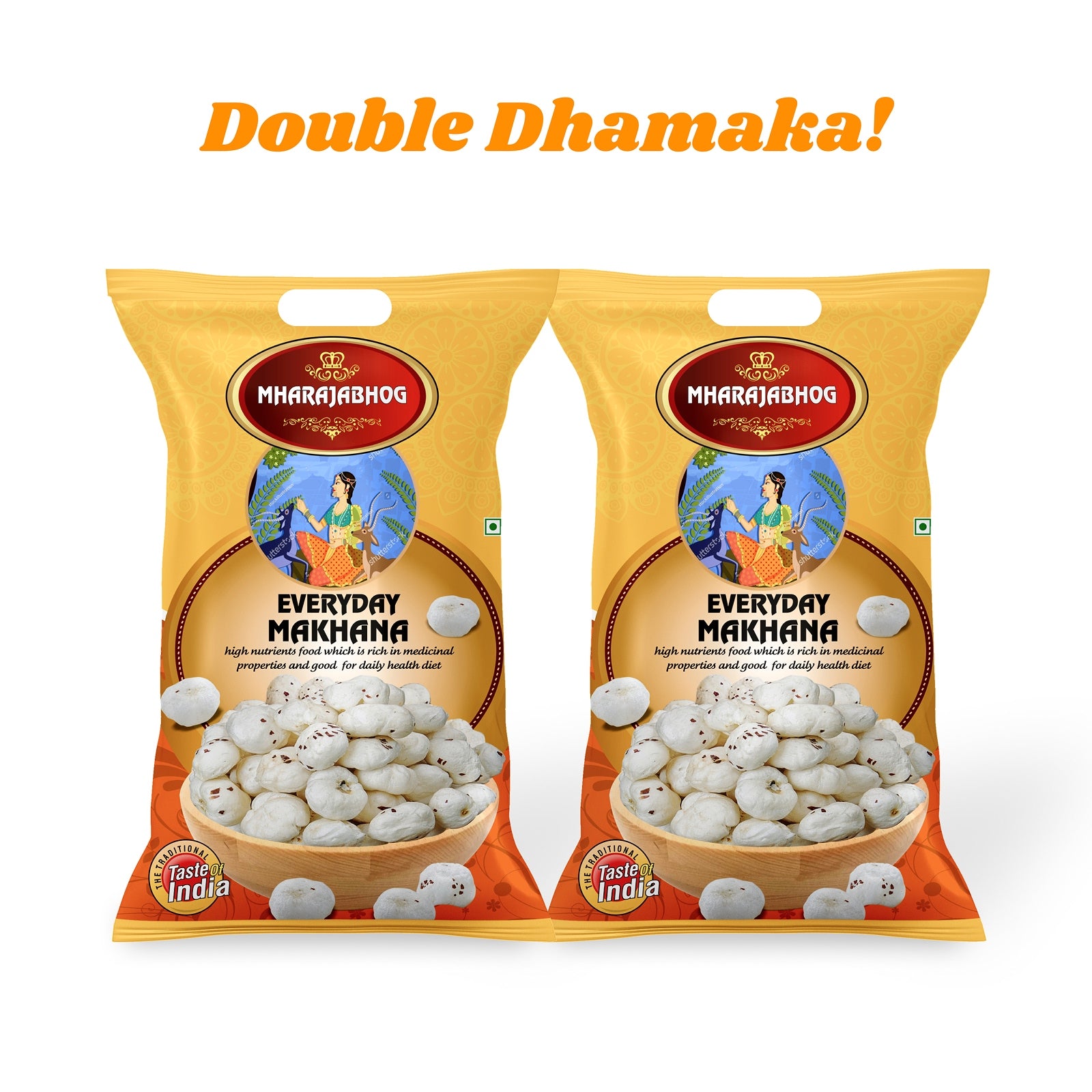 Mharajabhog Everyday Makhana – 250g | 4 Suta+ Handpicked Lotus Seeds Everyday Health, Everyday Crunch