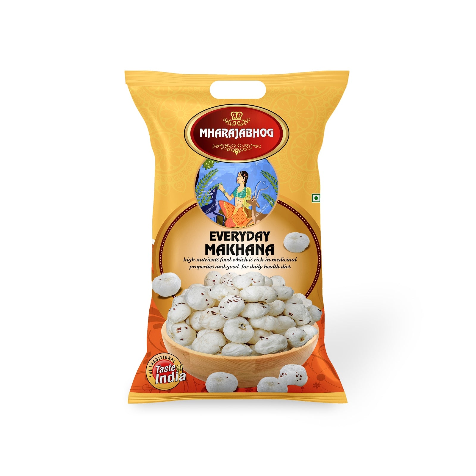 Mharajabhog Everyday Makhana – 250g | 4 Suta+ Handpicked Lotus Seeds Everyday Health, Everyday Crunch