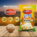 Mharajabhog Premium Makhana – 250g | 5 Suta+ Handpicked Lotus Seeds Pure Crunch, Premium Taste