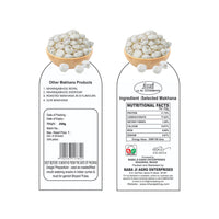 Mharajabhog Premium Makhana – Pack of 4 (1kg) | Handpicked 5 Suta+ White Lotus Seeds