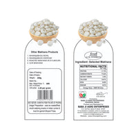 Mharajabhog Premium Makhana – Pack of 4 (1kg) | Handpicked 5 Suta+ White Lotus Seeds