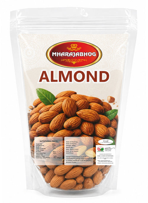 MHARAJABHOG CALIFORNIA ALMONDS 400 GRAM