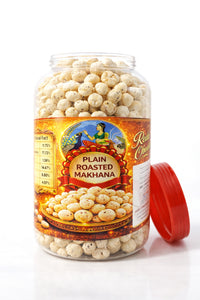 Mhararajabhog Plain Rosted Makhana | 250g Jar