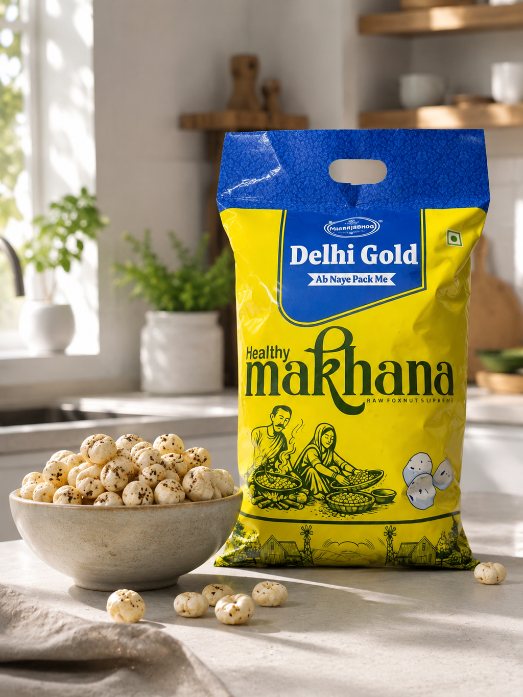 Delhi Gold Premium Makhana | Roasted Fox Nuts