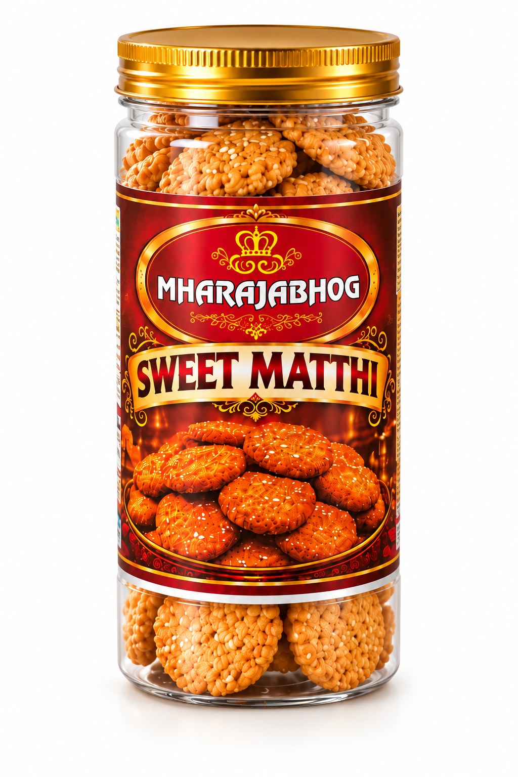 Mharajabhog Diwali Gift Hamper | Mast Pudina & Chatpata Tomato Makhana, Sweet Matthi + Makhana Pouch