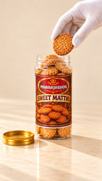 Mharajabhog Diwali Gift Hamper | Mast Pudina & Chatpata Tomato Makhana, Sweet Matthi + Makhana Pouch