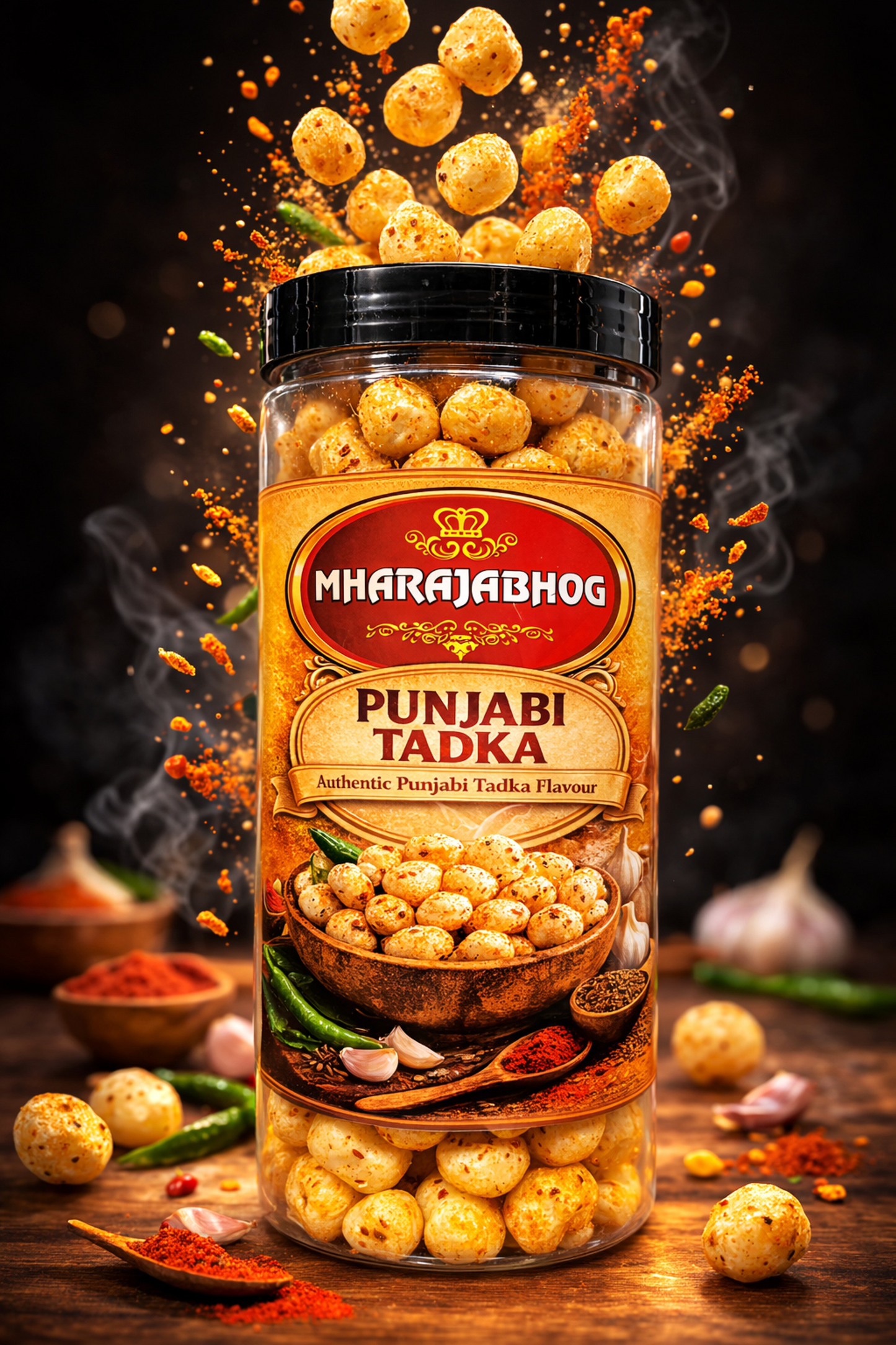 Mharajabhog Punjabi Tadka Makhana 80g