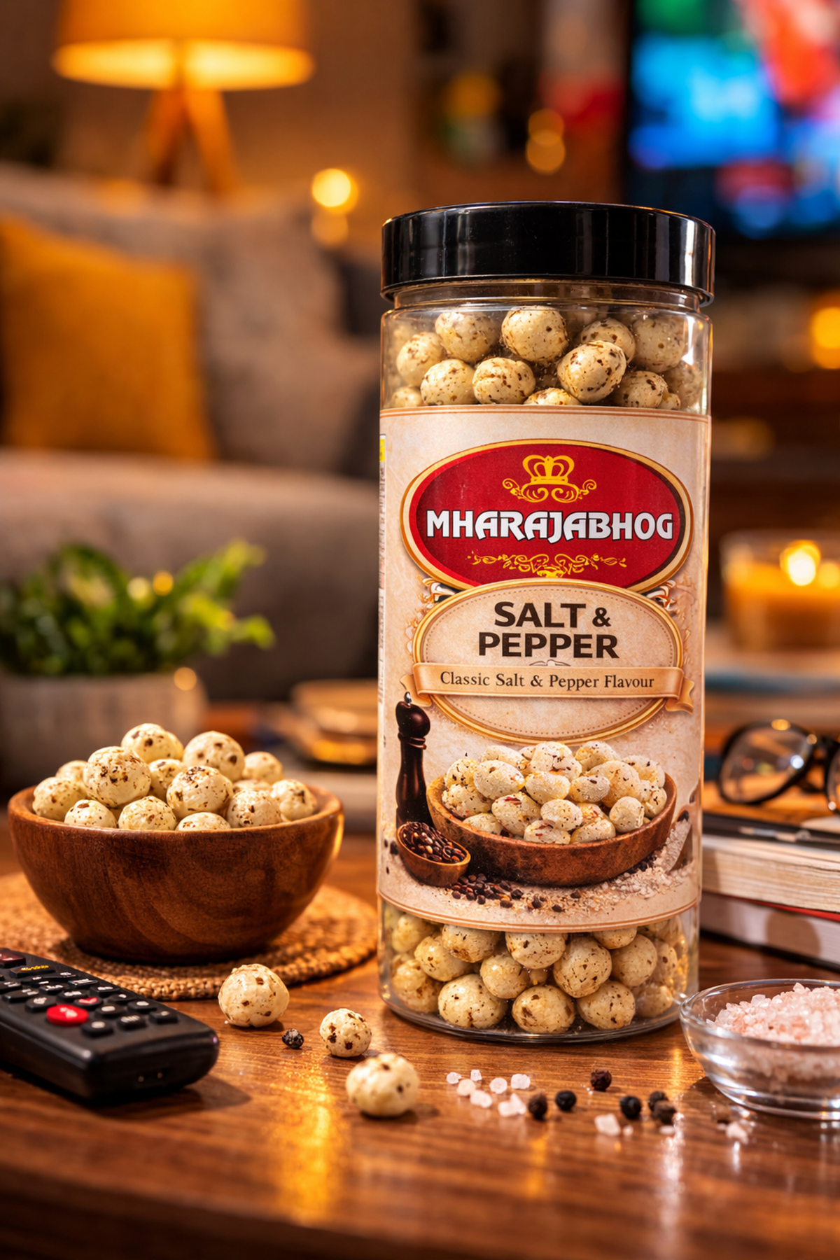 Mharajabhog Salt & Pepper Makhana